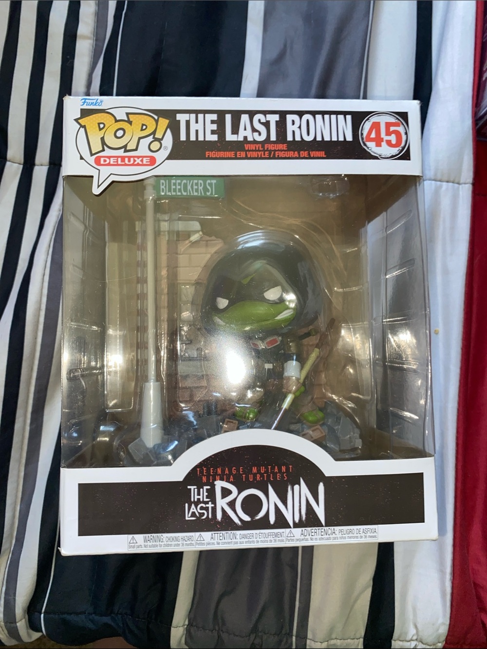 Funko Pop! Deluxe The Last Ronin Green Turtle Figure with Hood